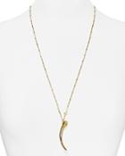 Tory Burch Classic Horn Necklace, 26