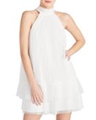 Ml Monique Lhuiller Tulle Trapeze Dress