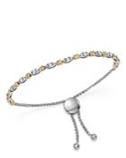 Bloomingdale's Diamond Bolo Bracelet In 14k Yellow & White Gold, 0.75 Ct. T.w. - 100% Exclusive