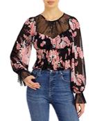 Free People Daphne Floral Blouse