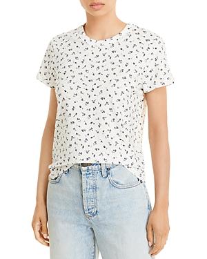 Rails Floral Print Cotton Tee