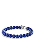 David Yurman Spiritual Beads Bracelet With Lapis Lazuli, 8mm