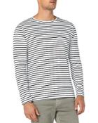 Liverpool Los Angeles Striped Long Sleeve Tee