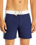 Marine Layer Striped Board Shorts