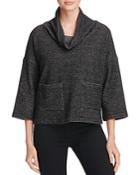 Eileen Fisher Cropped Patch Pocket Sweater - 100% Bloomingdale's Exclusive