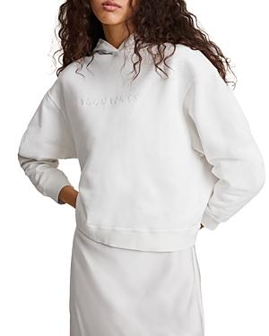 Allsaints Pippa Cotton Embroidered Logo Hoodie