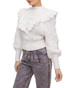 Astr The Label Judy Ruffled Sweater