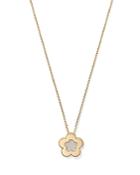 Bloomingdale's Mother Of Pearl Flower Pendant Necklace In 14k Yellow Gold, 18 - 100% Exclusive