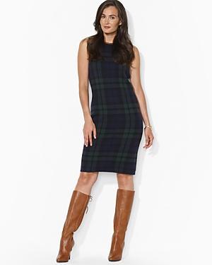 Lauren Ralph Lauren Sleeveless Plaid Dress