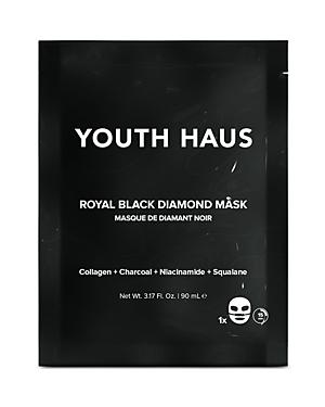Skin Gym Youth Haus Royal Black Diamond Face Masks, Set Of 5