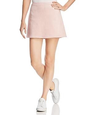 French Connection Suedette A-line Mini Skirt