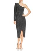 Bardot Avril Metallic One-shoulder Dress - 100% Exclusive