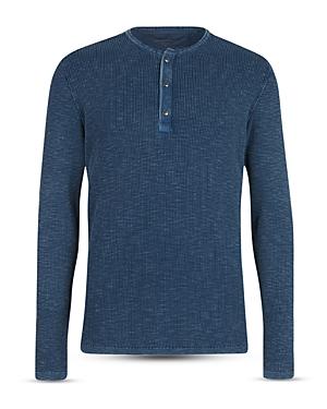 John Varvatos Star Usa Nashville Slim Fit Waffle Knit Henley Tee