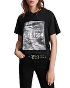 Allsaints Skye Boyfriend Graphic Tee