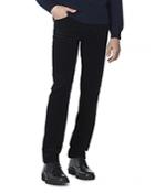 A.p.c. Petit Standard Slim Fit Corduroy Jeans In Noir