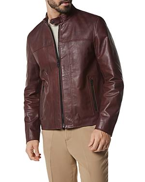 Andrew Marc Monterey Leather Racer Jacket
