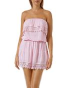 Melissa Odabash Joy Strapless Mini Cover Up Dress