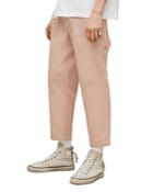 Allsaints Doran Tapered Fit Cropped Pants