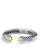 David Yurman Waverly Bracelet With Gold Domes