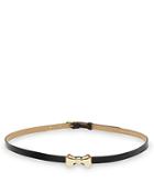 Ted Baker Curved Bow Leather Belt