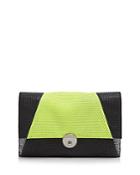 Milly Wythe Mixed Convertible Clutch
