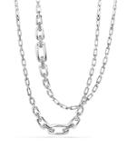 David Yurman Wellesley Chain Link Necklace With Diamonds