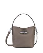 Longchamp Roseau Essential Mini Leather Bucket Bag
