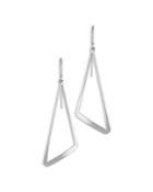 Bloomingdale's Flat Triangle Drop Earrings In Sterling Silver - 100% Exclusive