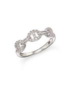 Bloomingdale's Diamond Pave Link Band In 14k White Gold, 0.10 Ct. T.w. - 100% Exclusive