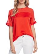 Vince Camuto Chiffon-yoke Top