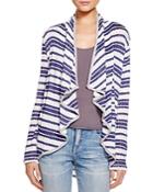 Splendid Striped Cardigan