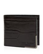 Ted Baker Croc-embossed Leather Wallet