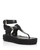 Sigerson Morrison Women's Jabel Buckle Platform Sandals
