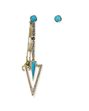 House Of Harlow 1960 South Point Earrings