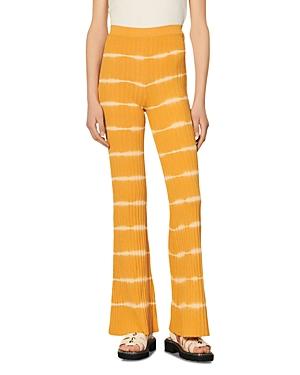 Sandro Proper Tie Dye Flared Pants