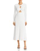 Sabina Musayev Coralia Knit Midi Dress