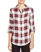 Romeo & Juliet Couture Plaid Shirt - Compare At $130