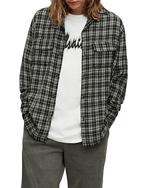 Allsaints Sonoma Plaid Relaxed Fit Shirt