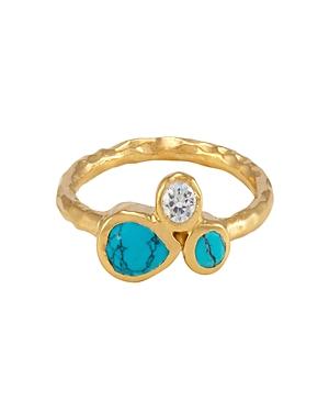 Melinda Maria Monica Turquoise Ring