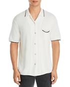 Rag & Bone Avery Herringbone Snap Front Shirt