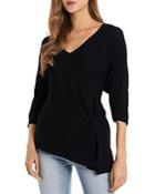 Vince Camuto Twist Front Sweater
