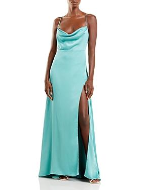 Fame And Partners The Rosabel Cowl Neck Gown