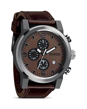 Nixon The Ride Brown Black Watch, 49mm