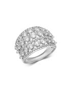 Bloomingdale's Diamond Statement Ring In 14k White Gold, 3.0 Ct. T.w. - 100% Exclusive