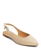 Jack Rogers Women's Accessories Pointed Toe Woven Raffia Slingback Flats