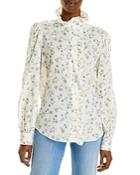 See By Chloe Ruffled Floral Top