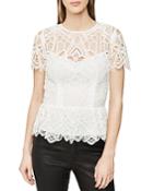 Reiss Fiona Lace Top