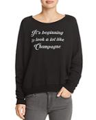 Project Social T Champagne Graphic Sweatshirt