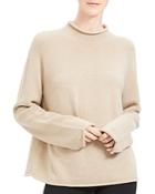 Theory Rolled-edge Cashmere Sweater