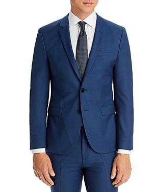 Hugo Arti Blue Sharkskin Extra Slim Fit Suit Jacket